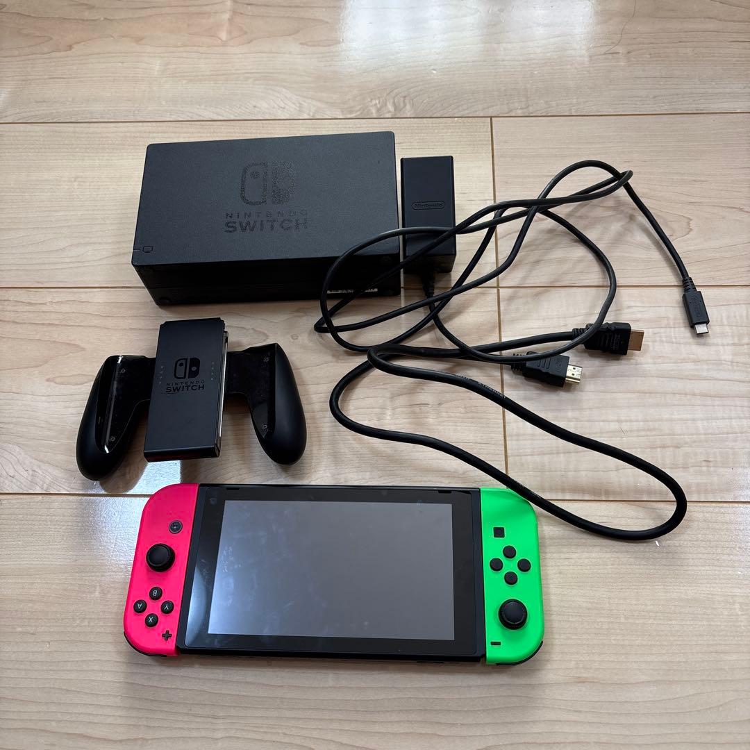 Nintendo Switch ネオンレッド/ネオングリーン 本体