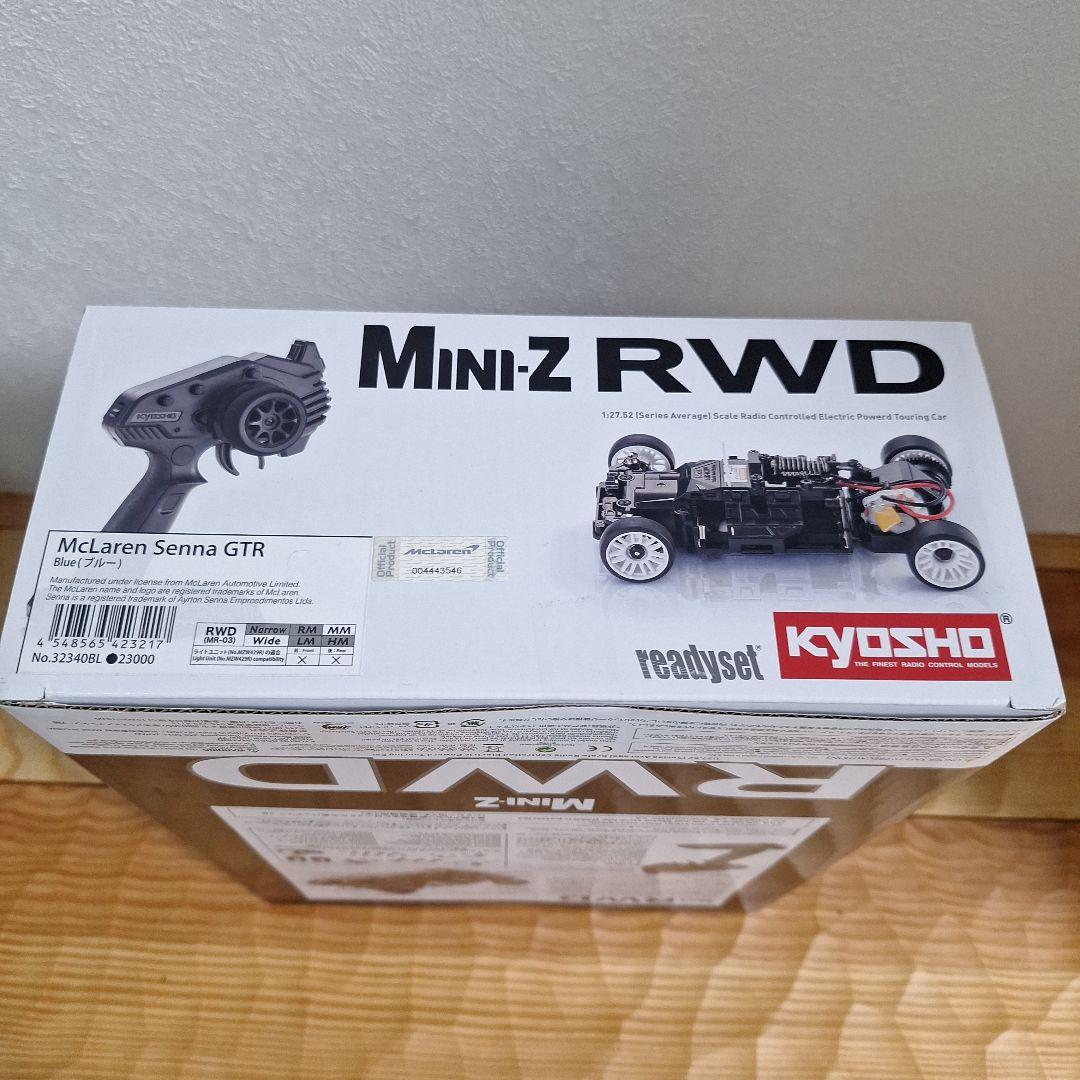 ミニッツRWDシリーズ レディセット マクラーレンセナ GTR ブルー