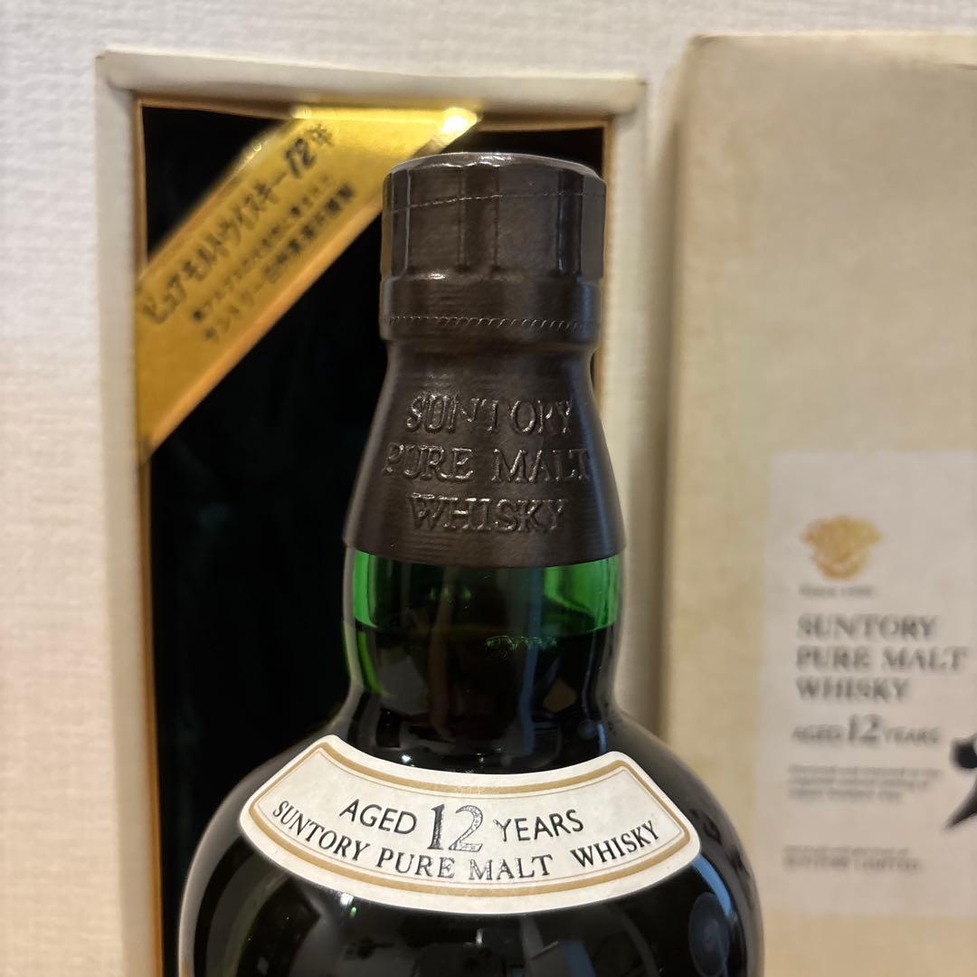 サントリーピュアモルトウイスキー　白州12年　箱付き　未開封 古酒