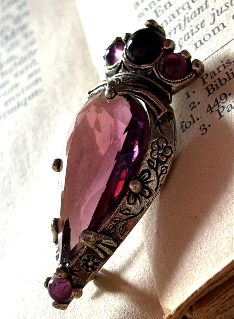 3390ヴィンテージ☆英国/MIRACLE/Luckenbooth/ブローチ