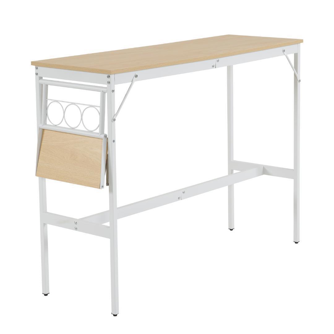 【ナチュラル】カウンターテーブルスツール 3点セットハイテーブル木製 カウンター