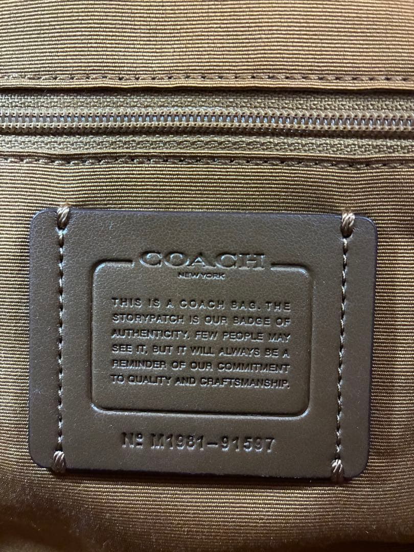 COACH コーチ 2WAYミニボストンバッグ パッチワーク