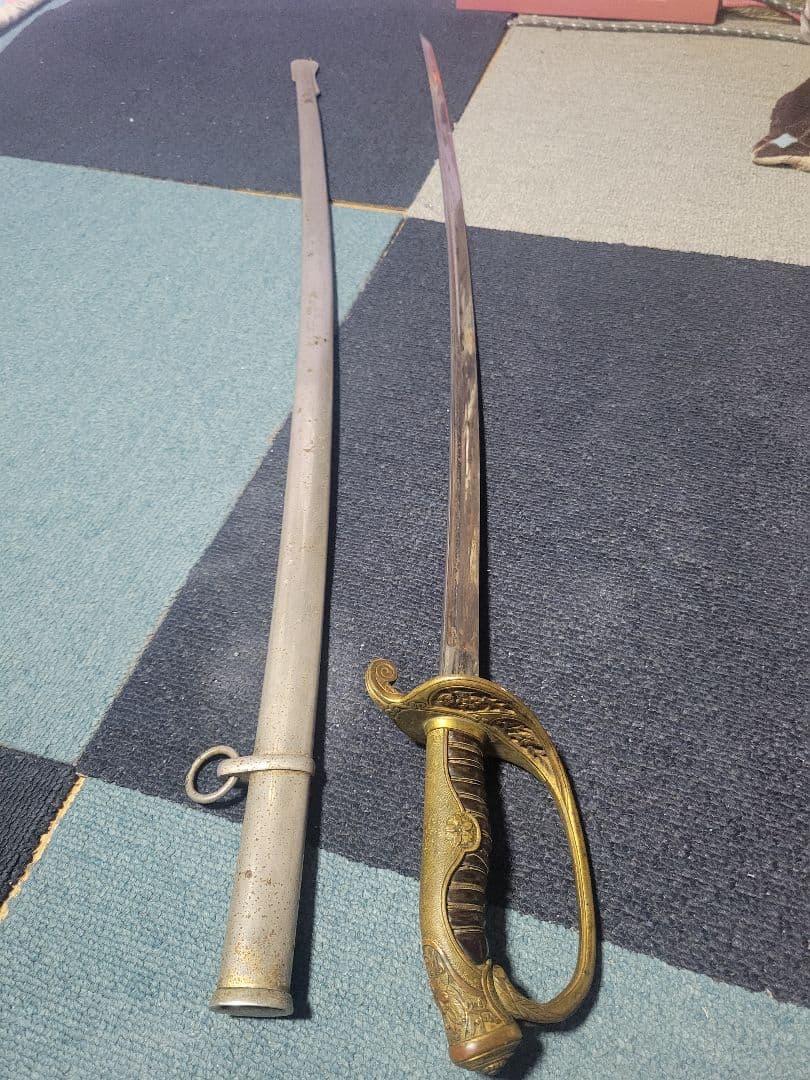 ア*ン様 旧日本軍　陸軍　特注指揮刀　サーベル　模擬刀