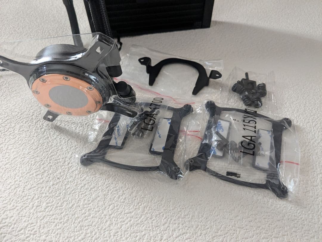 新品 非売品 NZXT H1 V2 CPUクーラー 簡易水冷 140mm 取外品