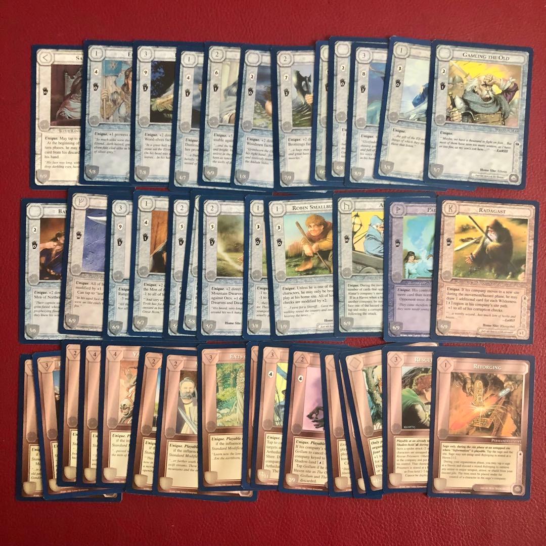 ミドルアース　カード　The Wizards ccg 一つの指輪