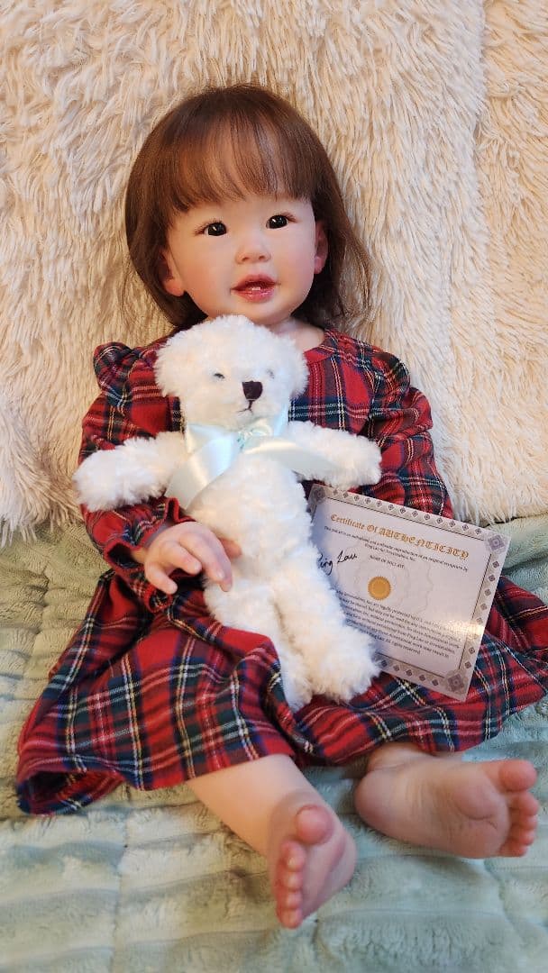 本物みたいな赤ちゃん人形☆Teegan リボーンドール