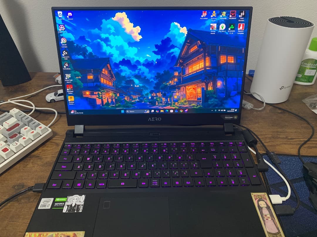 ゲーミングノート AERO 15 XC｜RTX3070｜32GB｜高速SSD