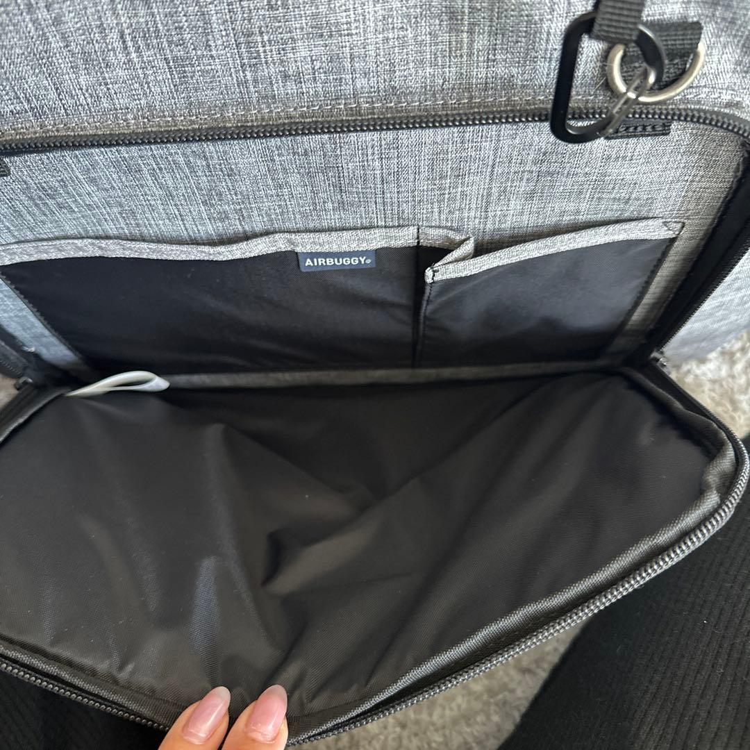 AIRBUGG 3WAYバックパック　ワイド クールグレー