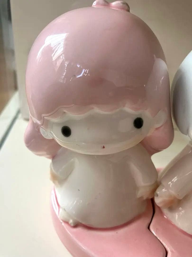 LittleTwinStars キキララ　貯金箱　1976年　レア　昭和レトロ