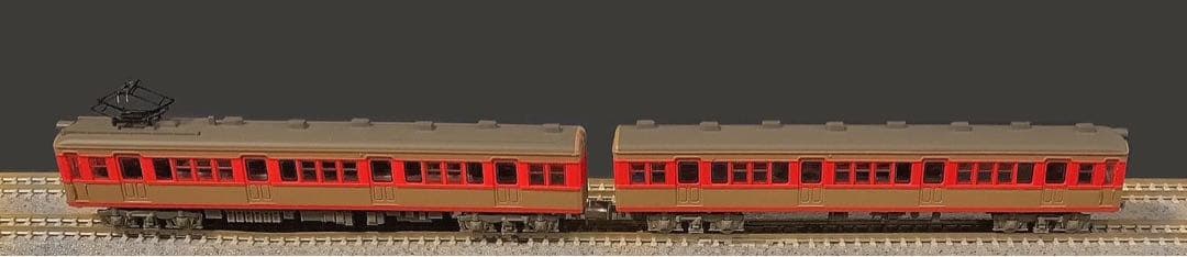 ■ 鉄コレ 東武鉄道7820型2両セット(ツートンカラー・2灯)B N化動力付き