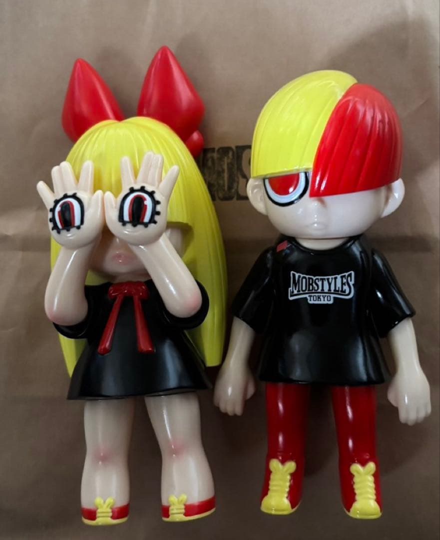 Grape Brain ＆Mosh MVG 限定 にぎるちゃん のりくん ソフビ