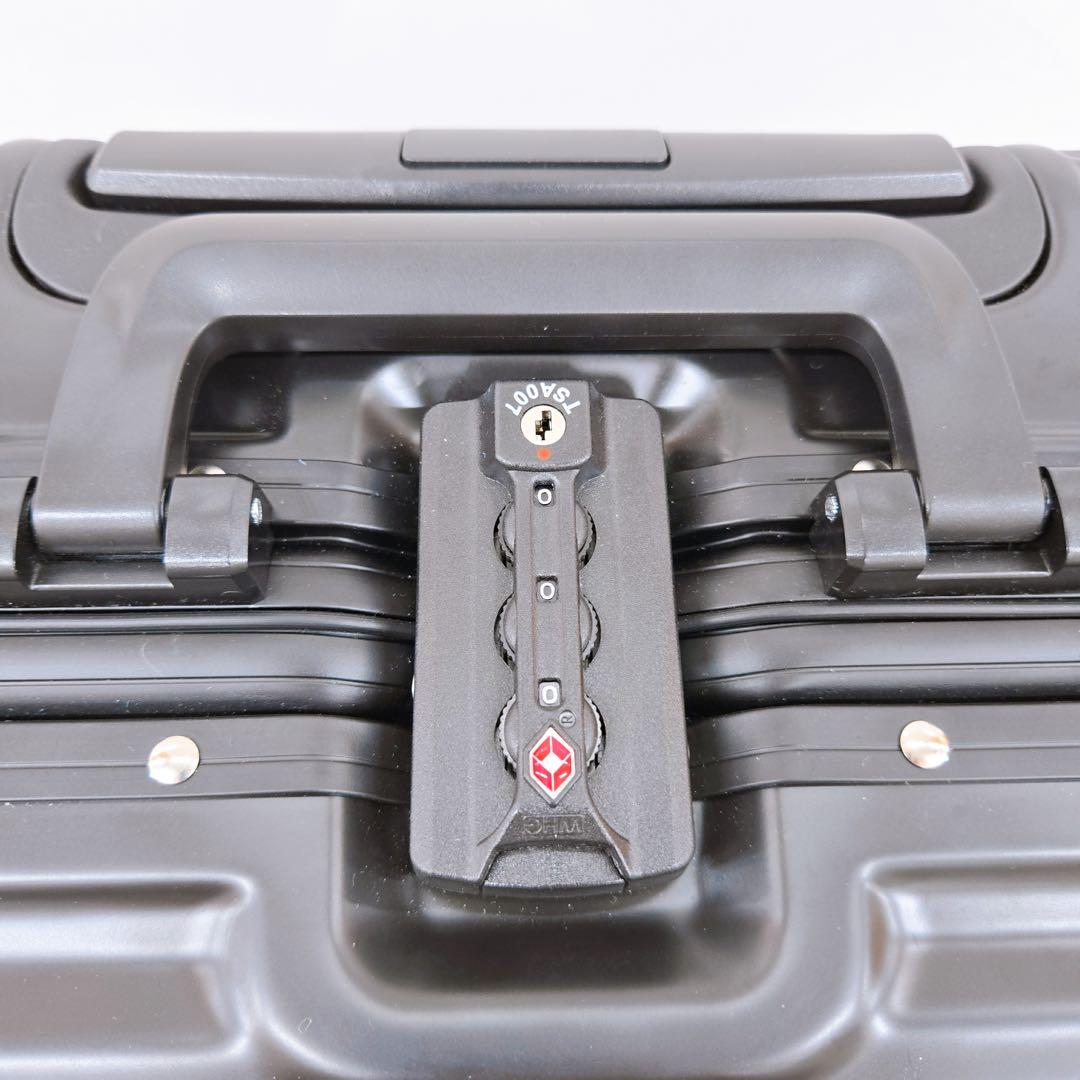 C.JUTRO スーツケース 黒 ブラック Miniサイズ 機内持ち込み可