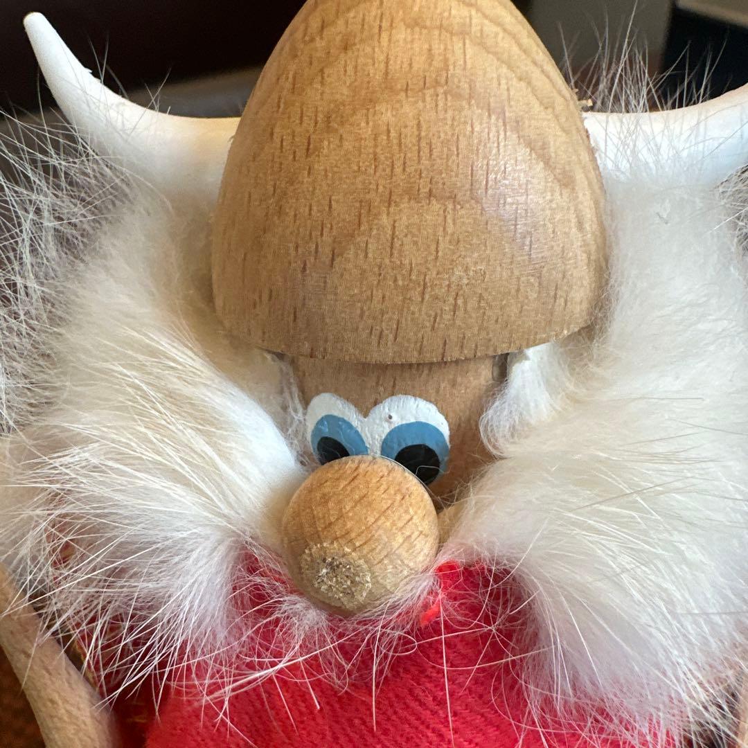 北欧 60's ノギンス チーク材 バイキング ペアセット 美品 紋章