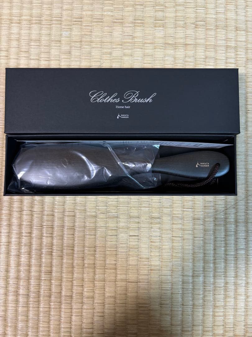 NAKATA HANGER 洋服ブラシ（馬毛）　靴ベラセット