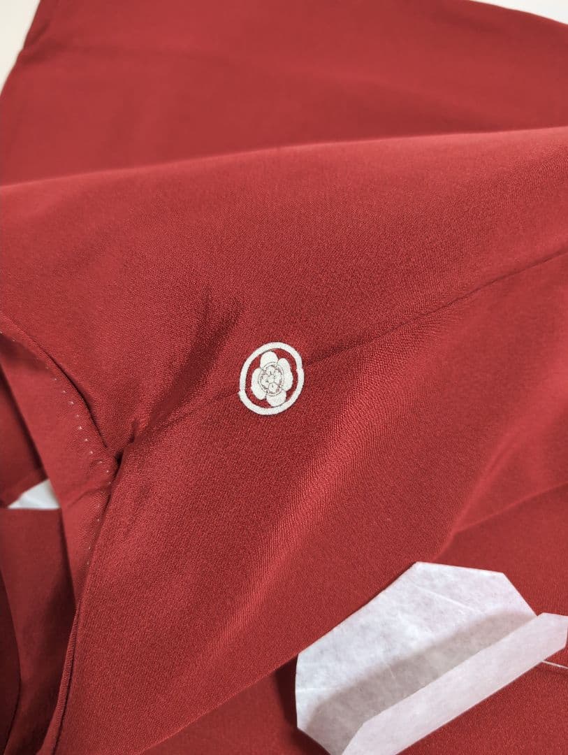 振り袖赤無地仕立て上がり