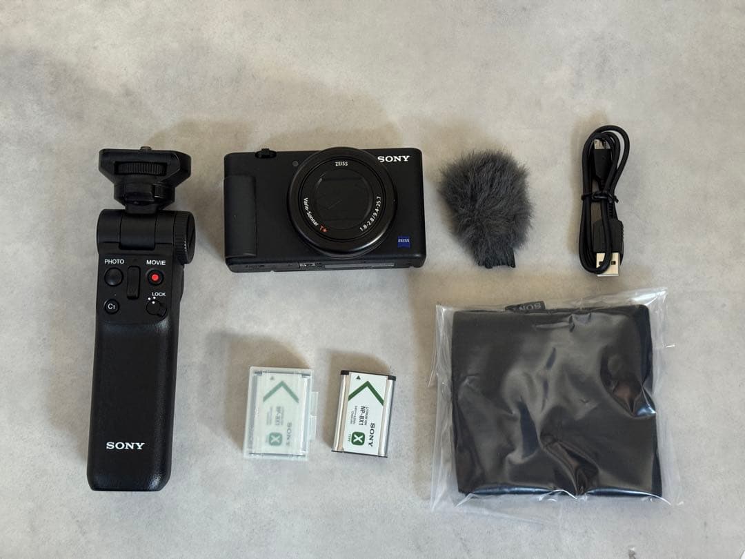 SONY ZV-1 シューティンググリップ付きコンパクトデジタルカメラ vlog