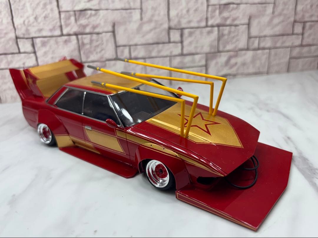 1/24 71マークii 完成品　街道レーサー　チバラギ仕様　旧車　グラチャン