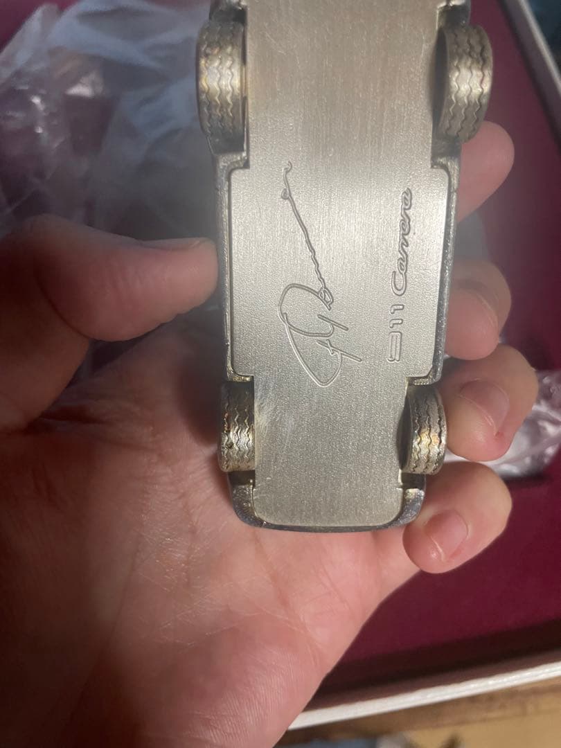 《ビンテージ品》PORSCHE カレラ　ミニカー　オブジェ