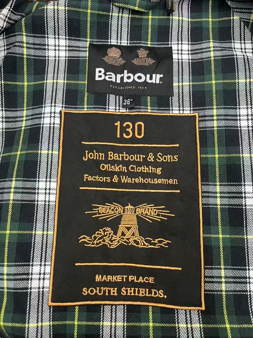 Barbour 130周年記念 トランスポートジャケット サイズ36/S メンズ