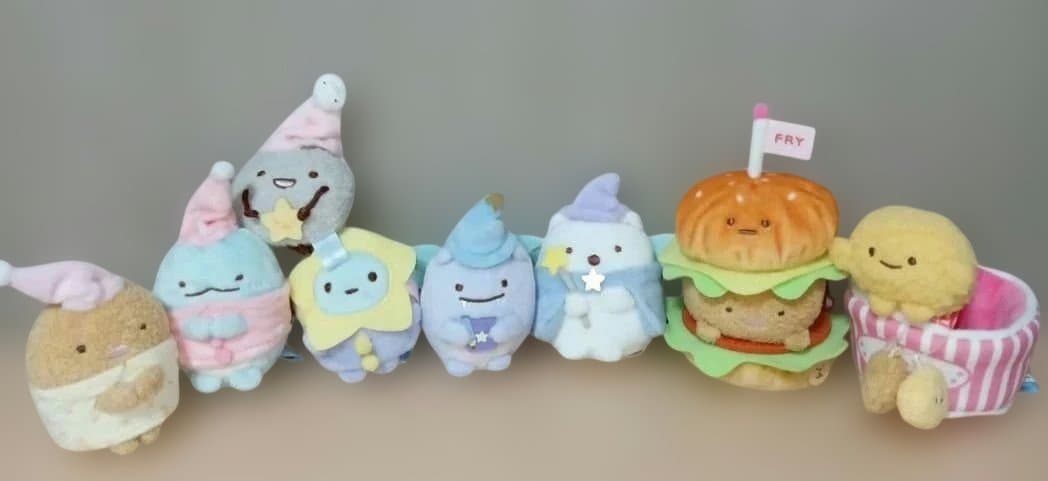 すみっコぐらしてのりぬいぐるみセット