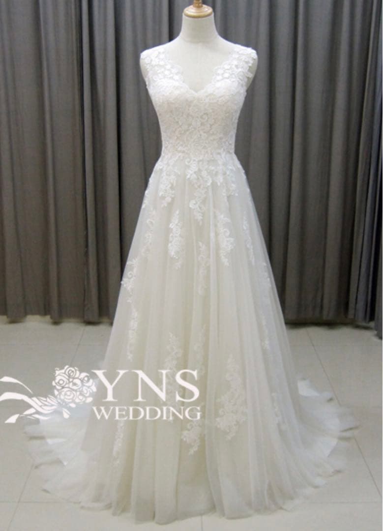 YNS WEDDING Aラインウェディングドレス