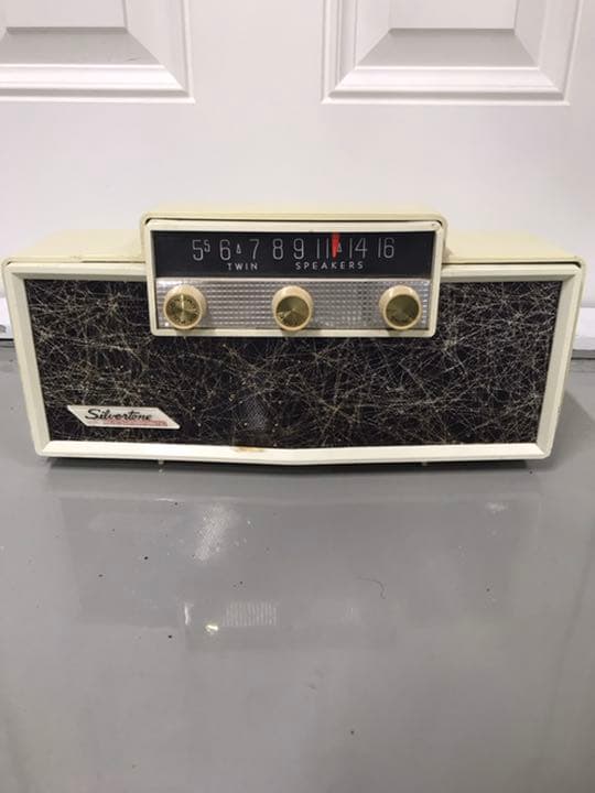 vintage 50s radio 激レア　オンブック品