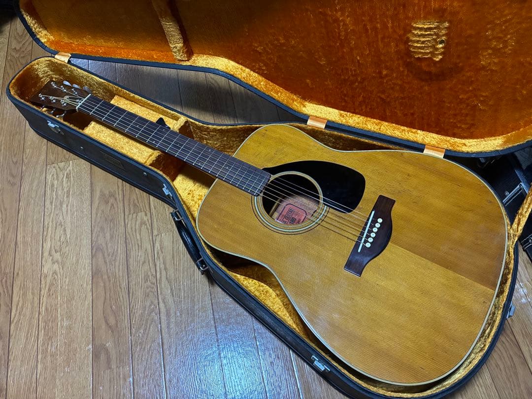 日本製 YAMAHA(ヤマハ)FG-180 赤ラベル エレアコ 純正HC付