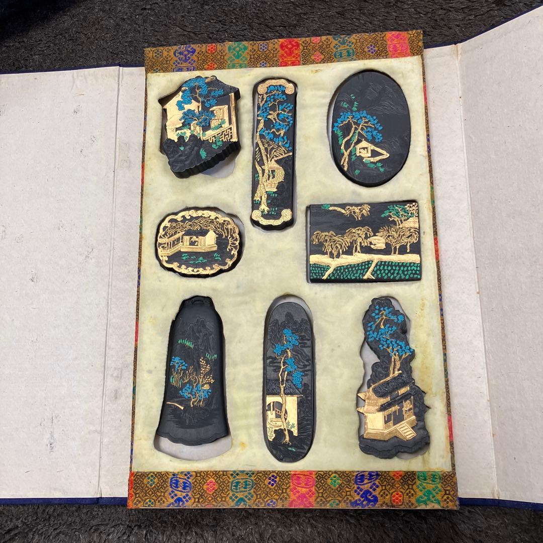 中国　書道　古墨　書道具ヴィンテージ品メルカリ便発送美品