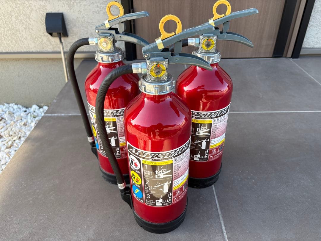 業務用消火器 SIMOI ABCタイプ 3.0kg 3本セット