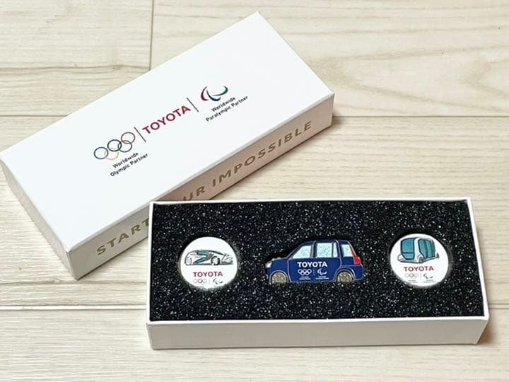★非売品　トヨタ　東京オリンピックパラリンピック　記念ピンバッジ★