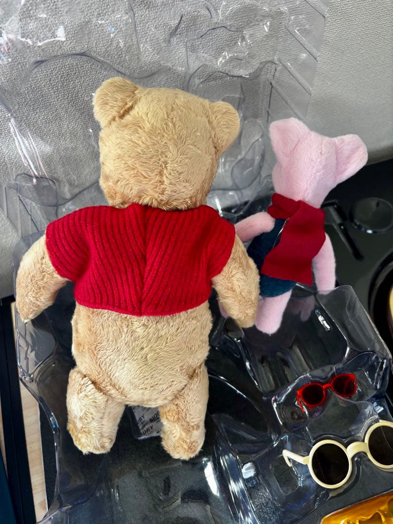 プーと大人になった僕　プー＆ピグレット　２体セット　ホットトイズ　フィギュア