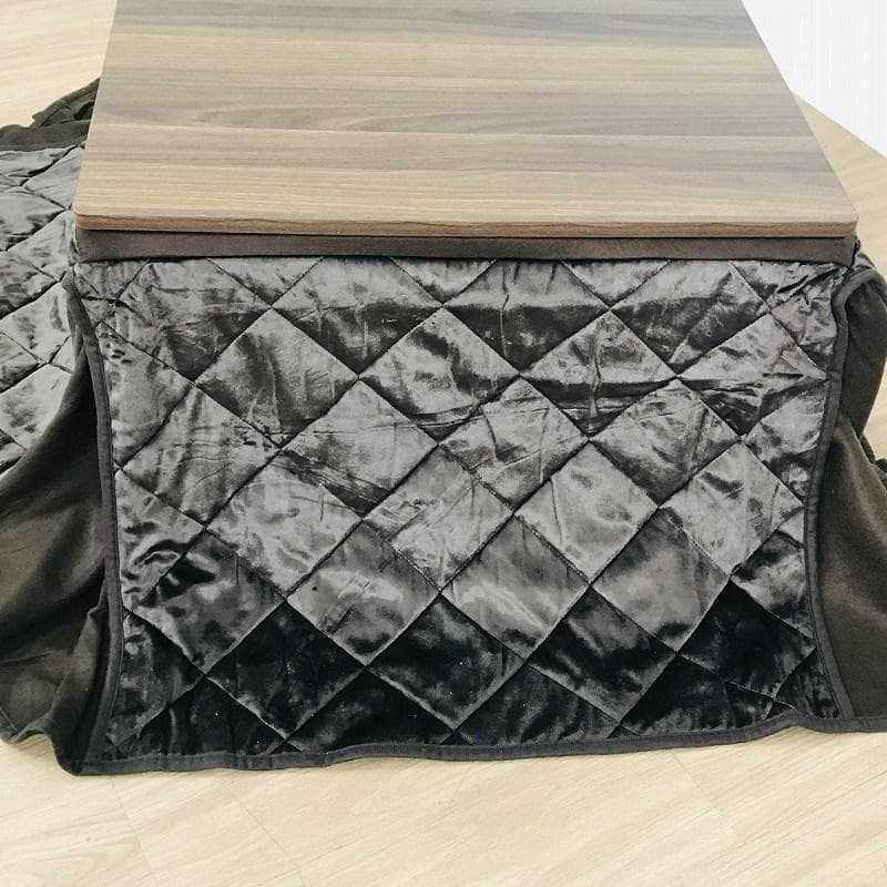 【新品】☆折れ脚布団付きこたつ68☆天板リバーシブル