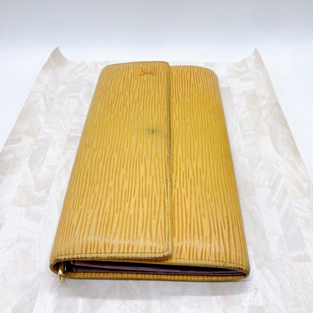 LOUIS VUITTON 財布　エピ　イエロー　ポルモネクレディ　CA0958