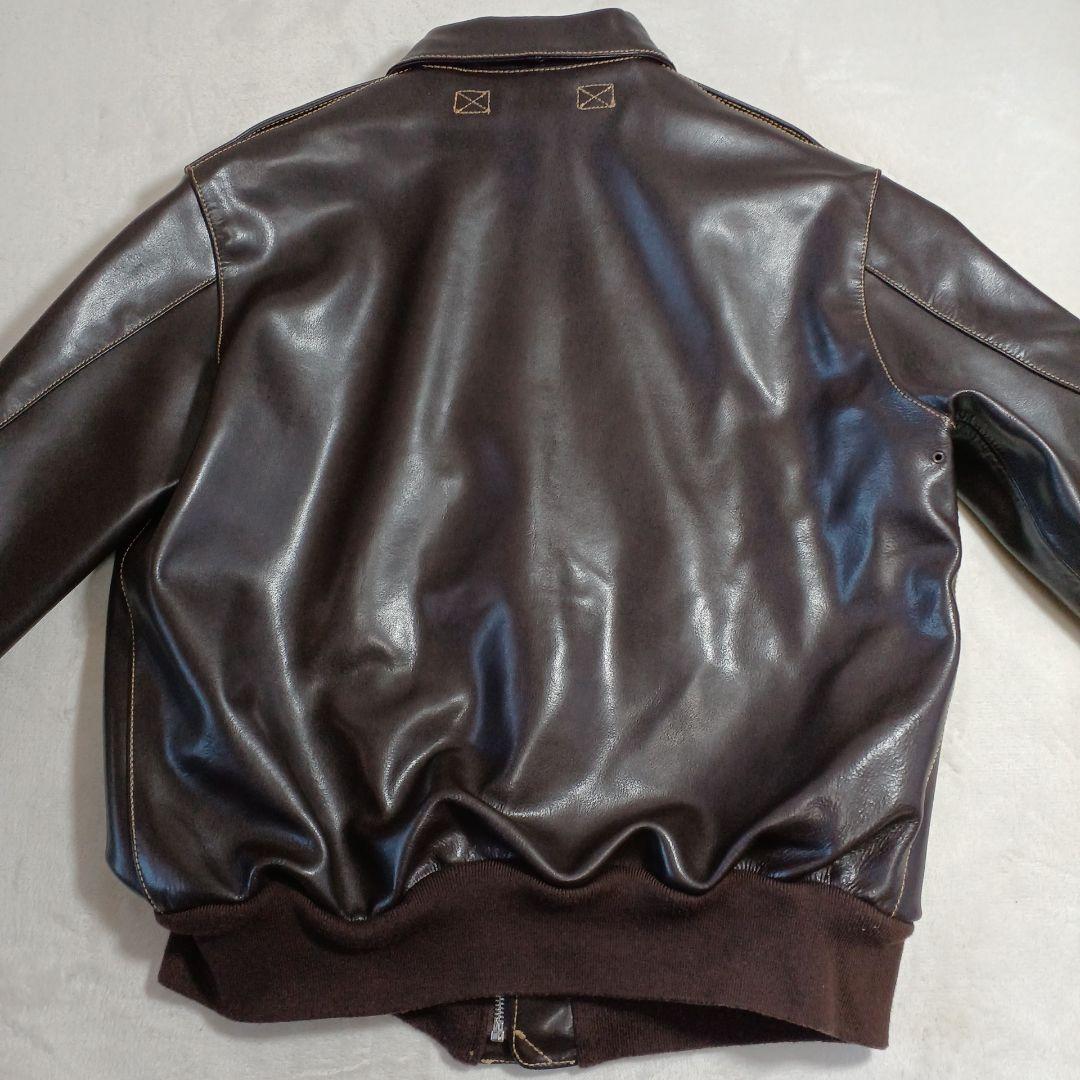 中田商店 モーガンメンフェスベル　A-2 フライトジャケット 焦茶　サイズ40