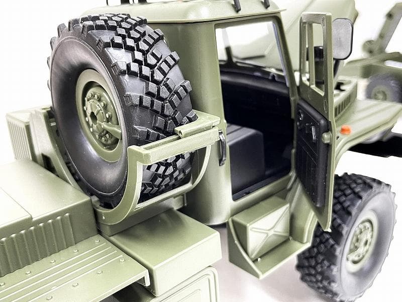 技術基準適合証明済 WPL B36-3 1/16 6WDミリタリー トレーラー