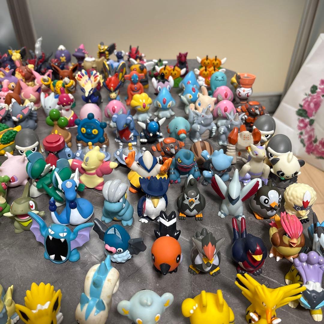 約300匹 ポケモンキッズ　指人形フィギュア　まとめ売り 断捨離 大量 ゆび人形
