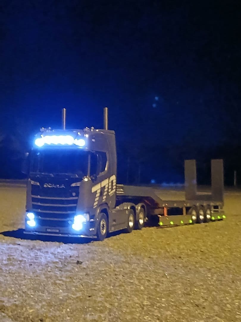 スカニア770 トレーラー ラジコン エンジンサウンド