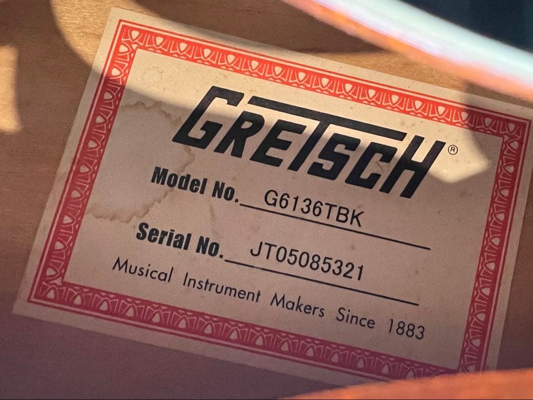 Gretsch G6136TBK Black Falcon 2005年 寺田楽器