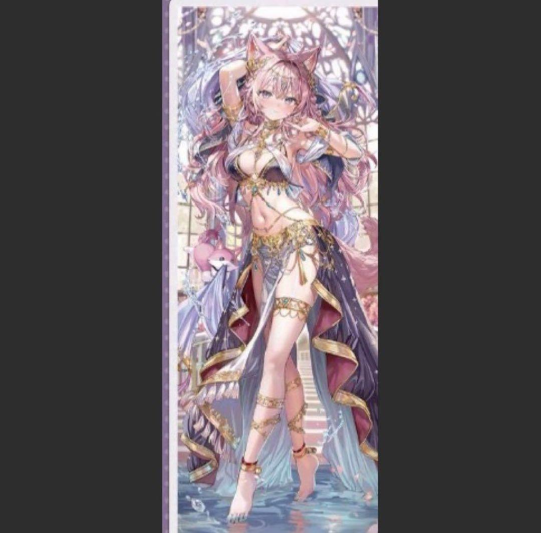 C107 博衣こより　等身大タペストリー　ももこ　さしみねこ屋　コミケ