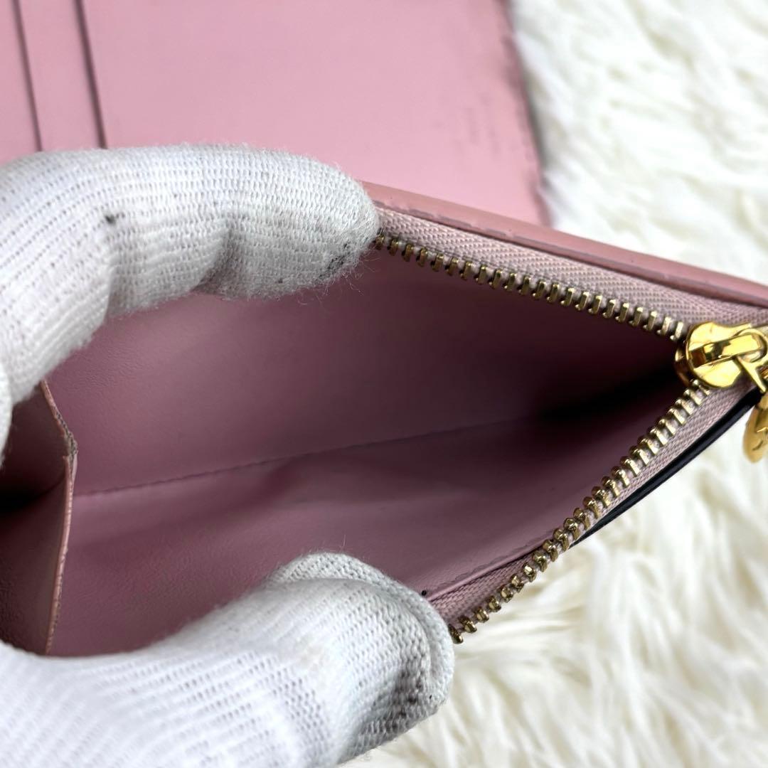 ルイヴィトン モノグラム ポルトフォイユ チェリーウッド ローズバレリーヌ 財布