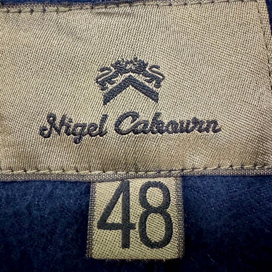 Nigel Cabourn ワーカーズコート-モールスキン 48 インディゴ染め