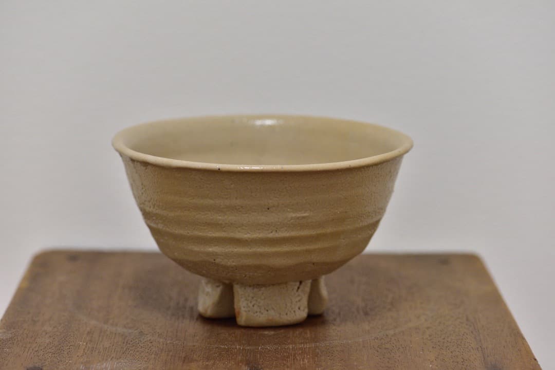 高台茶碗　検索:萩/唐津/李朝/現代工芸/骨董/作家