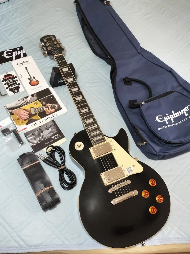 epiphone les paul エピフォン レスポール スタンダードオマケ付