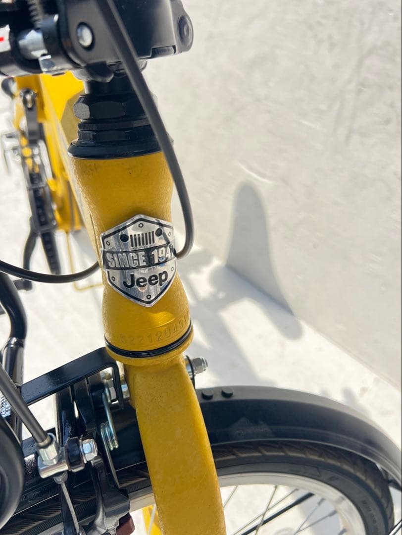 ジープ折りたたみ自転車、JE-206G