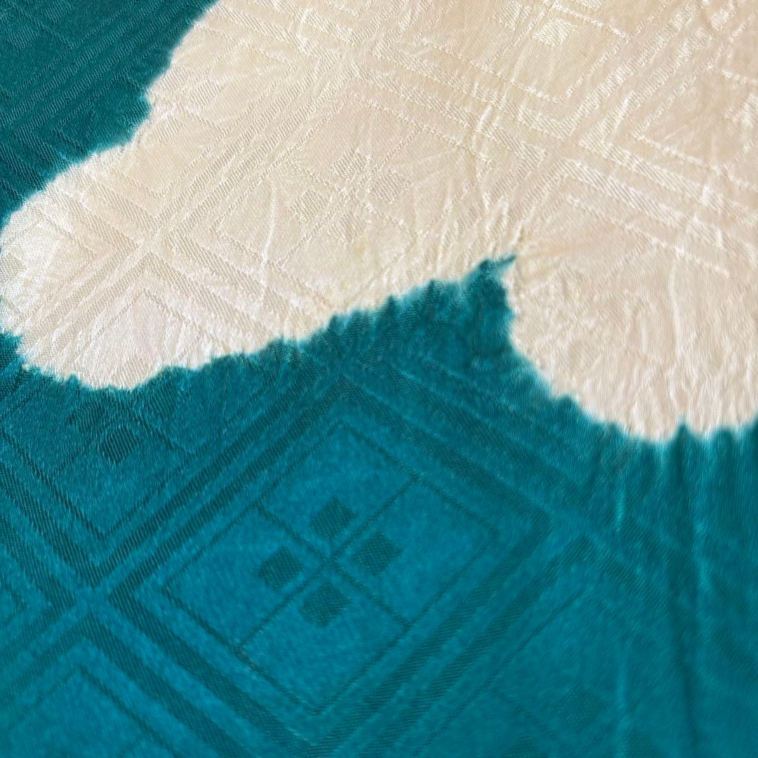 No.10 正絹　総刺繍 男の子お祝い着　長襦袢 七五三　のしめ