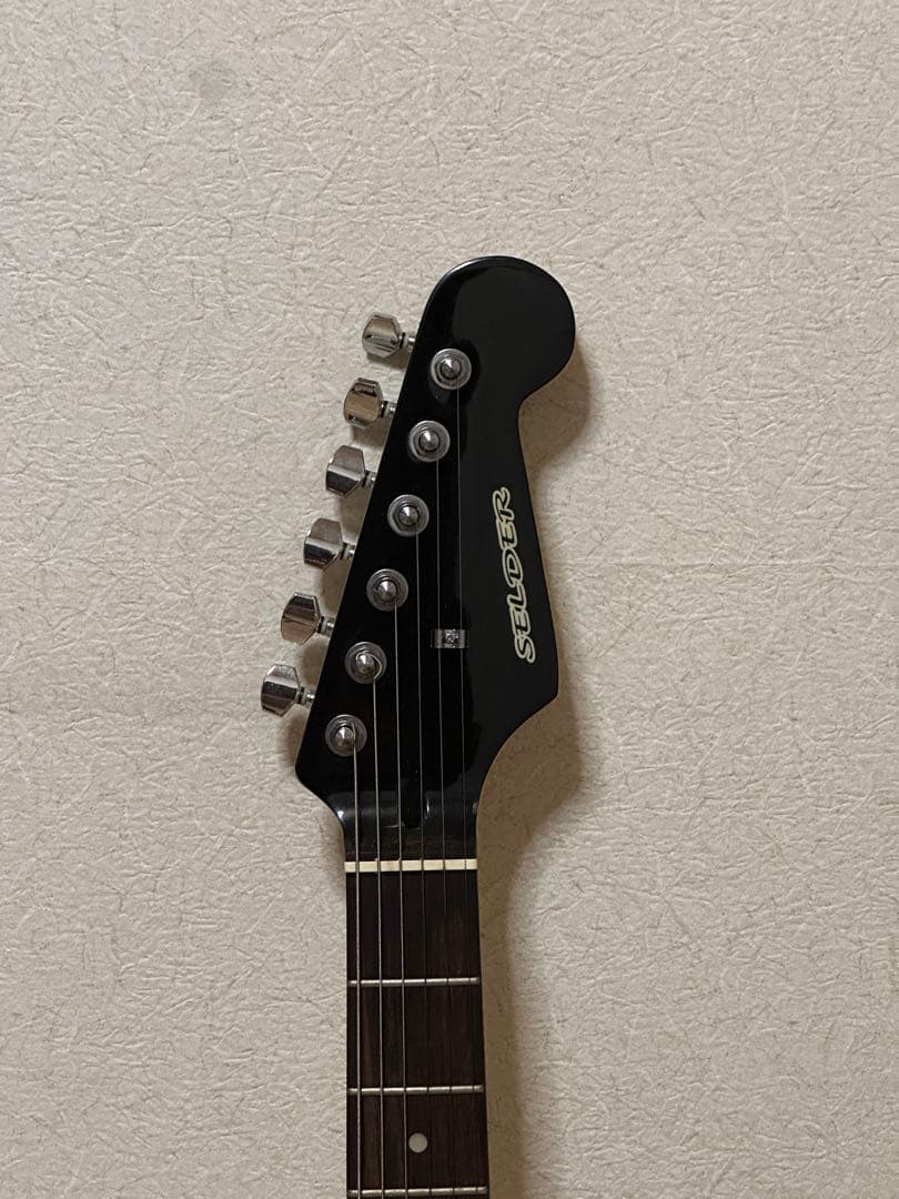 Selderブラック エレキギター