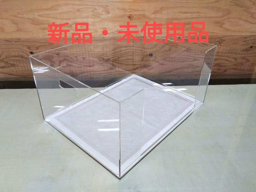 ペットアクリルトイレ ICHIGOtype 　　　透明色　ワイドサイズ