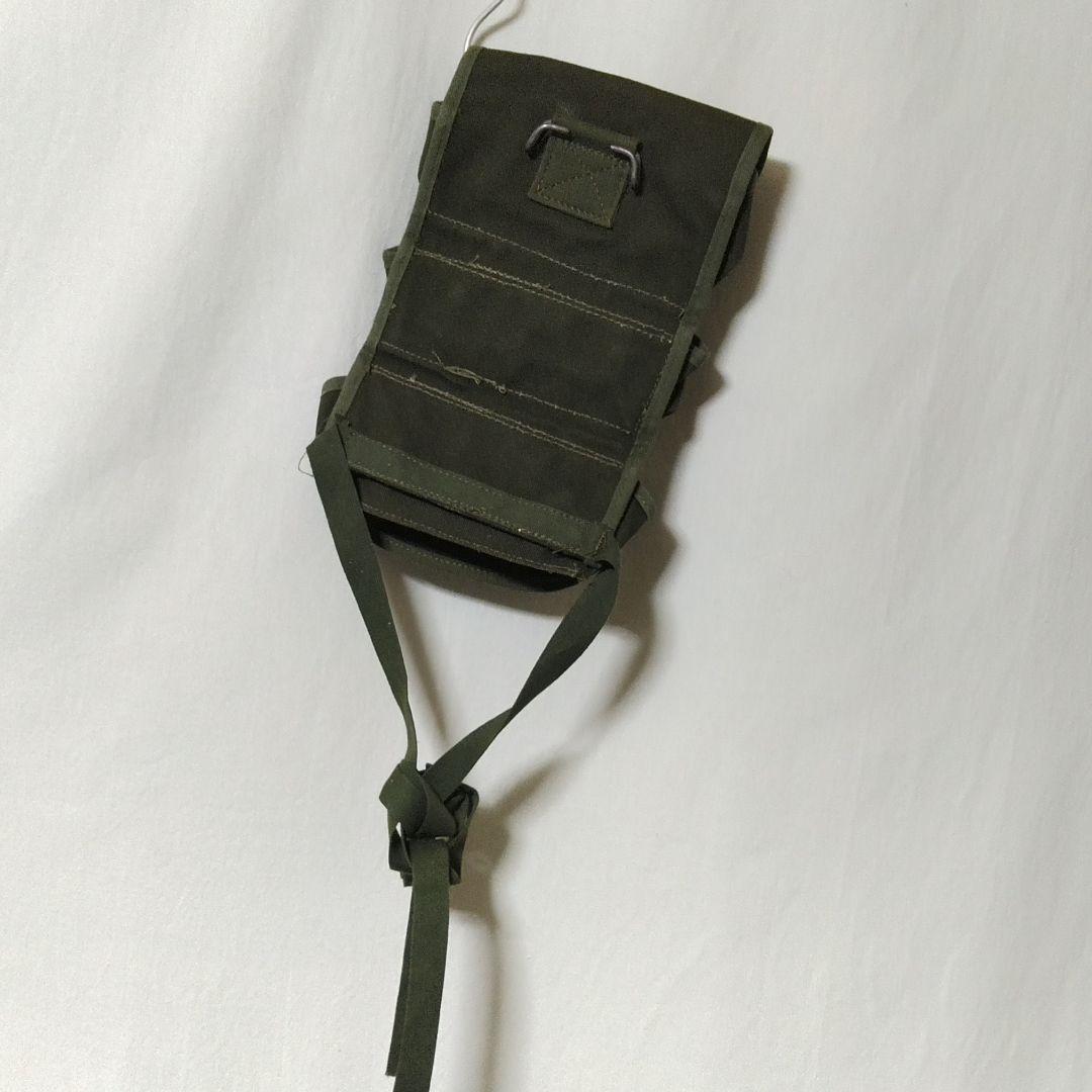 個人装備 USMC OD CANVAS 3POCKET GRENADE CARRIER