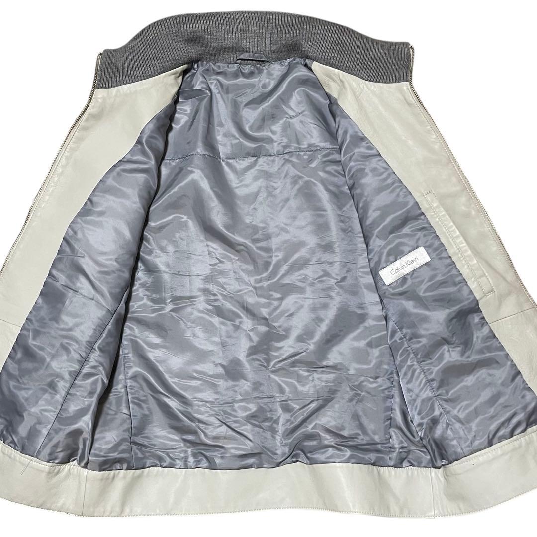   ラムレザー ライダースジャケット Mサイズ