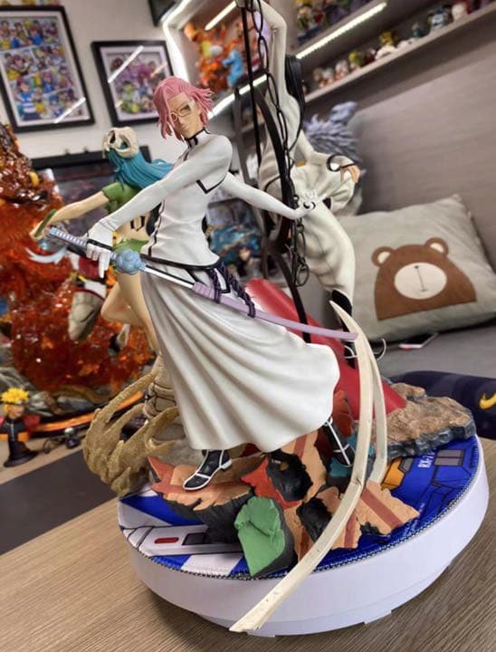 BLEACH  黒衣少年図 ザエルアポロ ガレージキット ガレキ スタチュー②